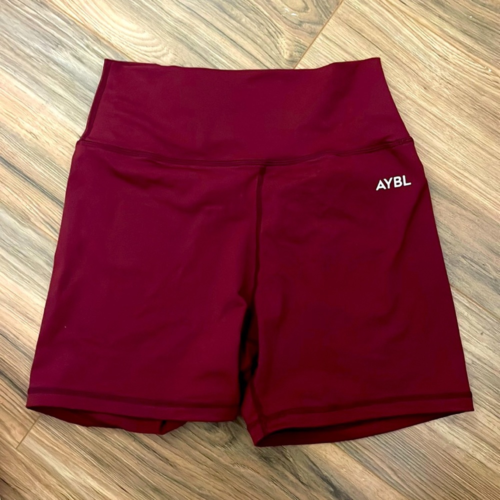AYBL fitness, size medium, color dark red